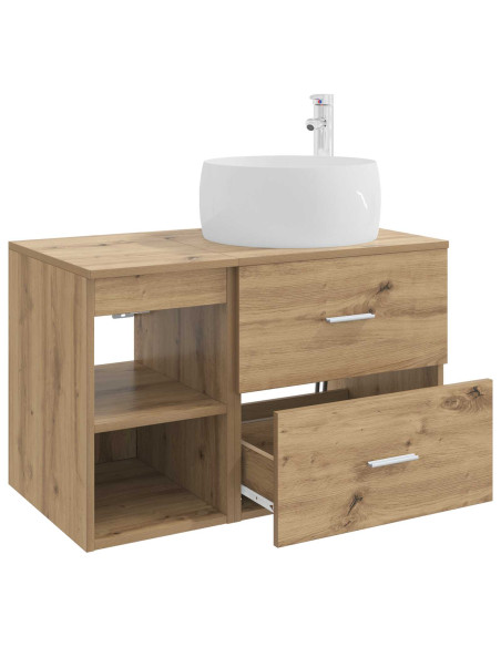 Set di mobili per il bagno 2 pcs Rovere Artigianale