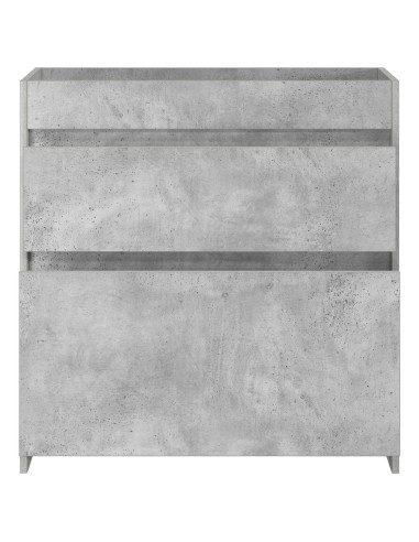 Mobiletto da Bagno Sotto Lavabo Grigio Cemento