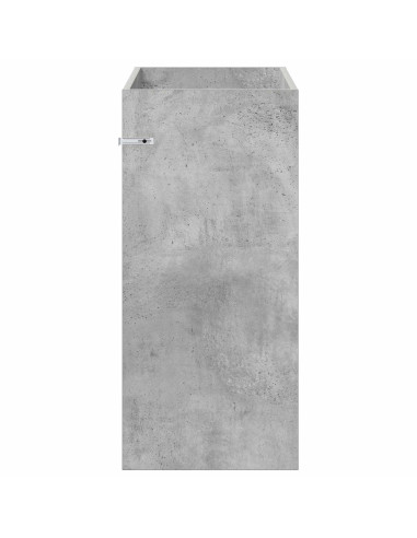Mobiletto da Bagno Sotto Lavabo Grigio Cemento