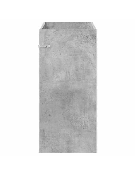 Mobiletto da Bagno Sotto Lavabo Grigio Cemento
