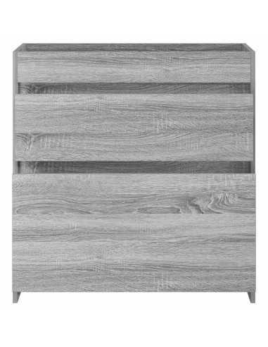 Mobiletto da Bagno Sotto Lavabo Sonoma grigio