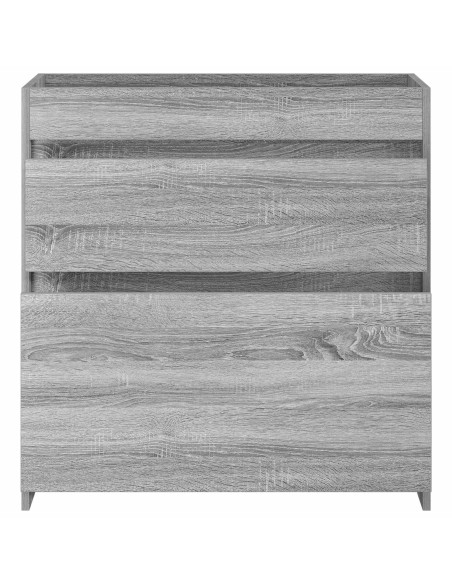 Mobiletto da Bagno Sotto Lavabo Sonoma grigio