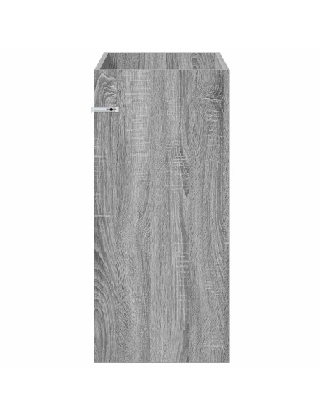 Mobiletto da Bagno Sotto Lavabo Sonoma grigio