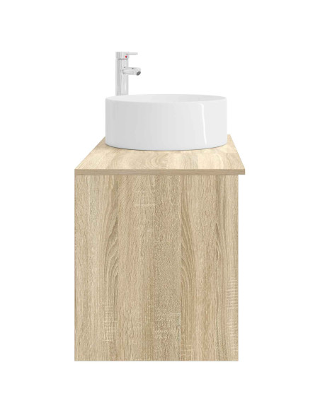 Set di mobili per il bagno 2 pcs Rovere Sonoma