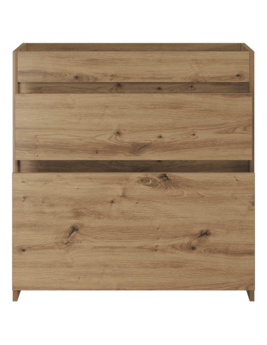 Mobiletto da Bagno Sotto Lavabo Rovere Artigianale