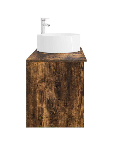 Set di mobili per il bagno 2 pcs Rovere Fumo
