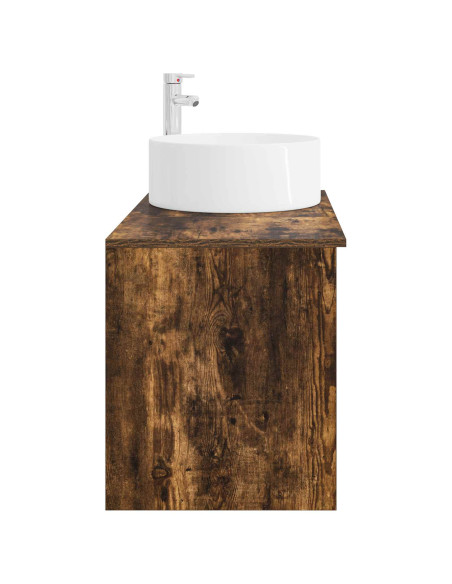 Set di mobili per il bagno 2 pcs Rovere Fumo