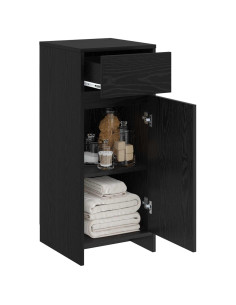 Mobile da Bagno Rovere Nero 35 x 36,5 x 85 cm 2