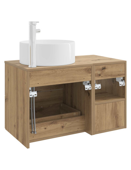 Set di mobili per il bagno 2 pcs Rovere Artigianale