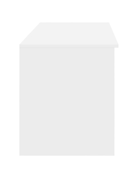 Set di mobili per il bagno 2 pcs Bianco Legno ingegnerizzato