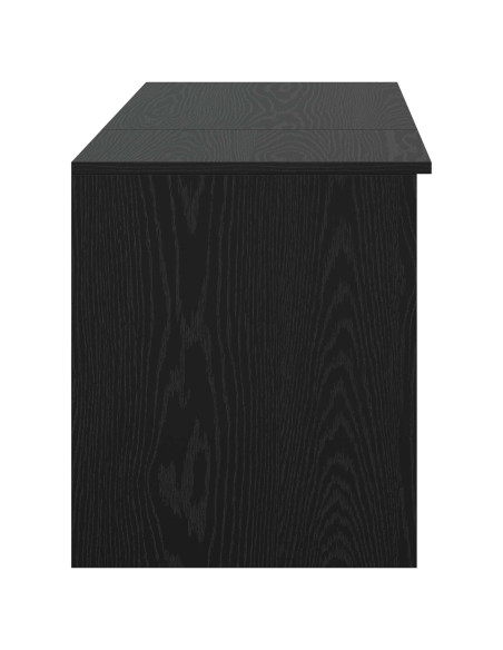 Set di mobili per il bagno 2 pcs Rovere Nero