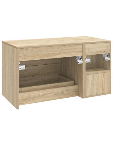 Set di mobili per il bagno 2 pcs Rovere Sonoma