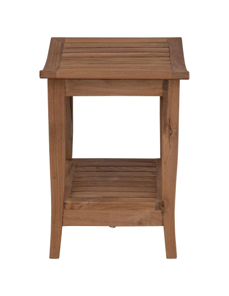 Tavolo Laterale da Bagno Naturale 50 x 35 x 45 cm