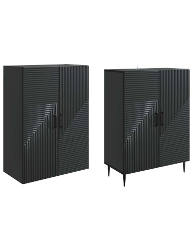 Set di armadi 2 pcs 66 x 34,5 x 89,5 cm Legno ingegnerizzato