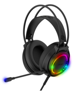 CUFFIA C/MICROFONO USB GAMING ACER GH1600 LED