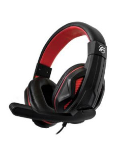 Fenner Tech Cuffie Gaming Soundgame + Microfono PC/Console Red