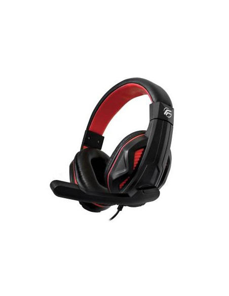Fenner Tech Cuffie Gaming Soundgame + Microfono PC/Console Red
