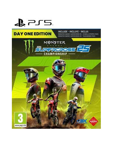 PS5 Monster Energy Supercross 25 The Official Videogame D1 Ed EU