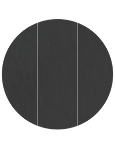 Telo per Fondo Piscina Nero Ø 366 cm Tessuto Non Tessuto 2