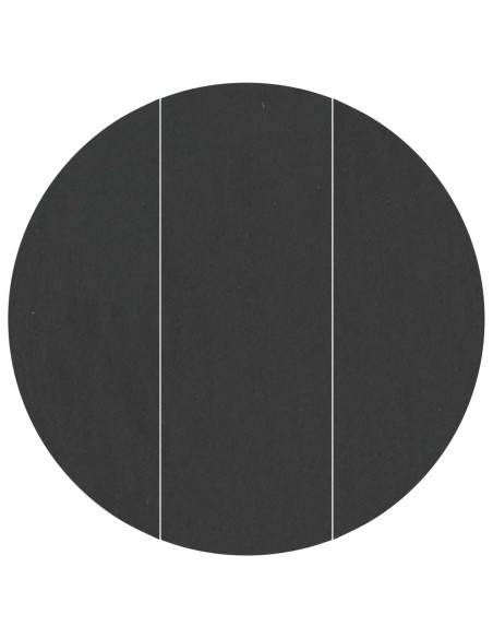 Telo per Fondo Piscina Nero Ø 396 cm Tessuto Non Tessuto