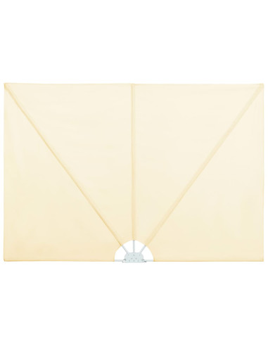 Tenda Laterale per Terrazza Pieghevole Crema 240x160 cm