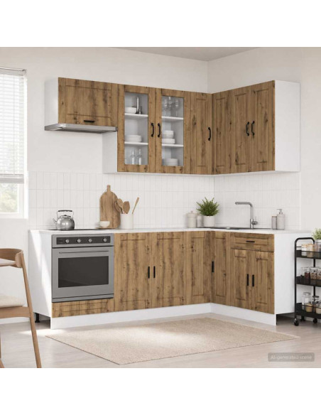 Unità Cucina PORTO 8 pcs Rovere Artigianale