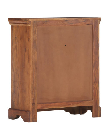Credenza 63x30x75 cm in Legno Massello di Acacia
