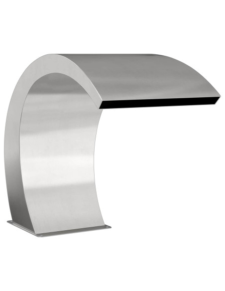 Fontana da Piscina Argento 61 x 30 x 71 cm Acciaio Inox