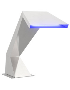 Cascata della Piscina Acciaio Inox 63,5 x 29 x 51 cm Argento 2