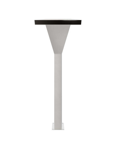 Cascata della Piscina Acciaio Inox 50 x 30 x 90 cm Argento