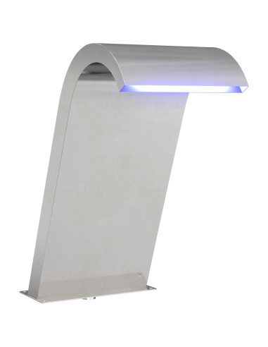 Fontana da Piscina Argento 47 x 31 x 60 cm Acciaio Inox