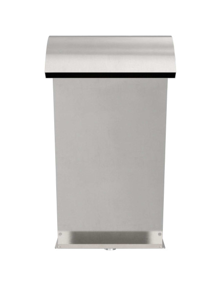 Fontana da Piscina Argento 47 x 31 x 60 cm Acciaio Inox