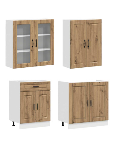 Unità Cucina PORTO 8 pcs Rovere Artigianale