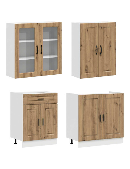 Unità Cucina PORTO 8 pcs Rovere Artigianale