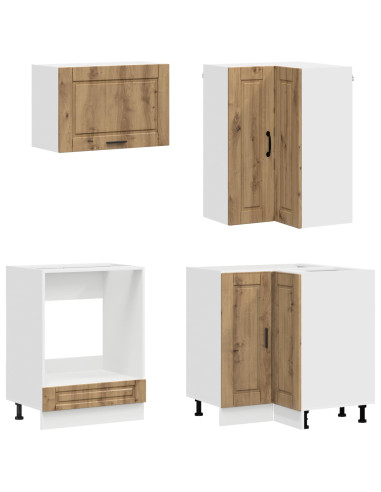 Unità Cucina PORTO 8 pcs Rovere Artigianale