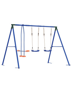 Set di Altalene per Esterni Multicolore 263 x 185 x 185 cm 2