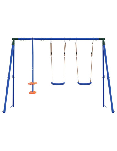 Set di Altalene per Esterni Multicolore 263 x 185 x 185 cm