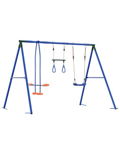 Set di Altalene per Esterni Multicolore 263 x 185 x 185 cm 2