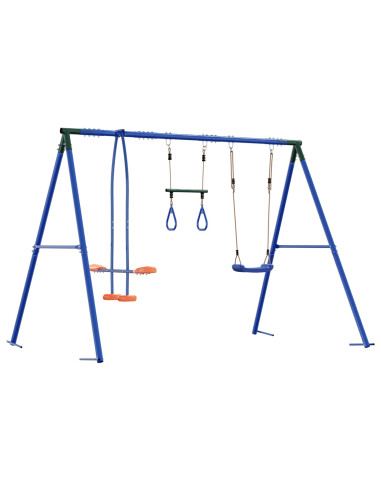 Set di Altalene per Esterni Multicolore 263 x 185 x 185 cm