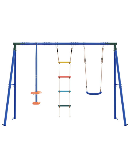 Set di Altalene per Esterni Multicolore 263 x 185 x 185 cm