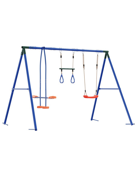 Set di Altalene per Esterni Multicolore 263 x 185 x 185 cm
