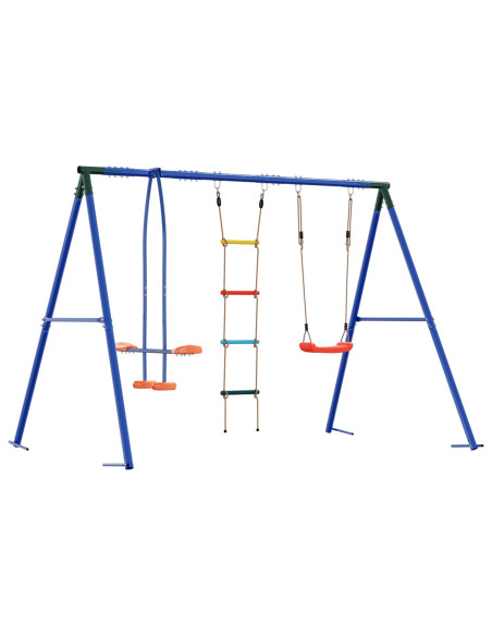 Set di Altalene per Esterni Multicolore 263 x 185 x 185 cm
