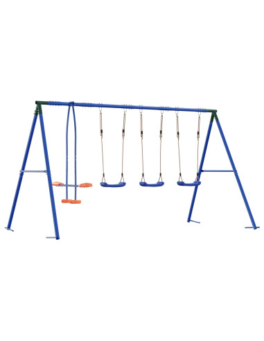 Set di Altalene per Esterni Multicolore 330 x 185 x 185 cm
