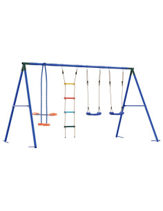 Set di Altalene per Esterni Multicolore 330 x 185 x 185 cm 2