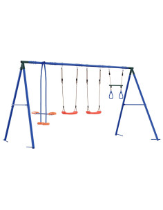 Set di Altalene per Esterni Multicolore 330 x 185 x 185 cm 2