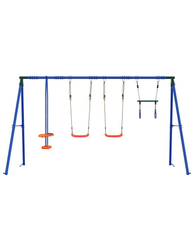 Set di Altalene per Esterni Multicolore 330 x 185 x 185 cm