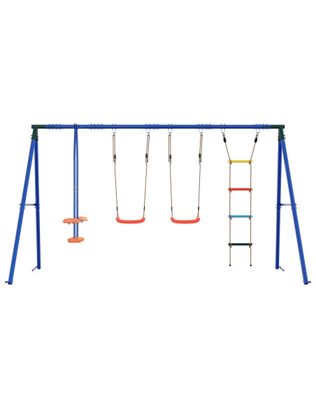 Set di Altalene per Esterni Multicolore 330 x 185 x 185 cm
