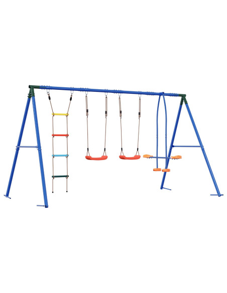 Set di Altalene per Esterni Multicolore 330 x 185 x 185 cm