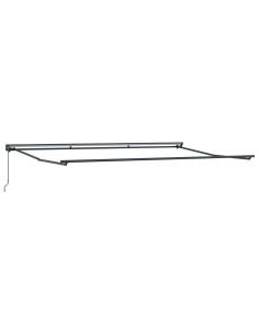 Tenda retrattile Sabbia 3,5 x 2,5 m Poliestere e Alluminio 2