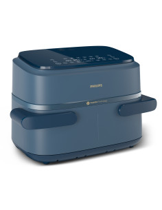 FRIGGITRICE AD ARIA MULTICOOKER 7,1 LITRI DUAL BASKET CON DIVISORIO BLU